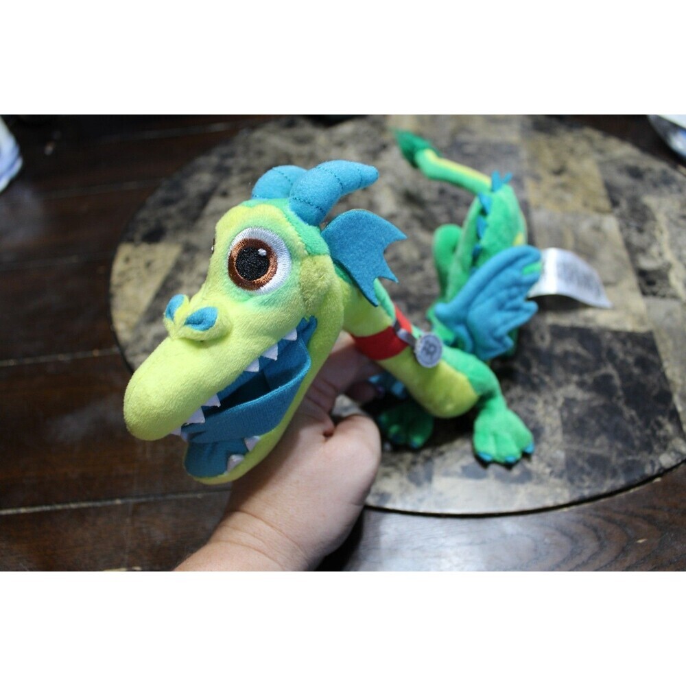 Disney Blazey The Dragon Plush Stuffed Animal Green